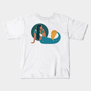 Indian Mermaid Kids T-Shirt